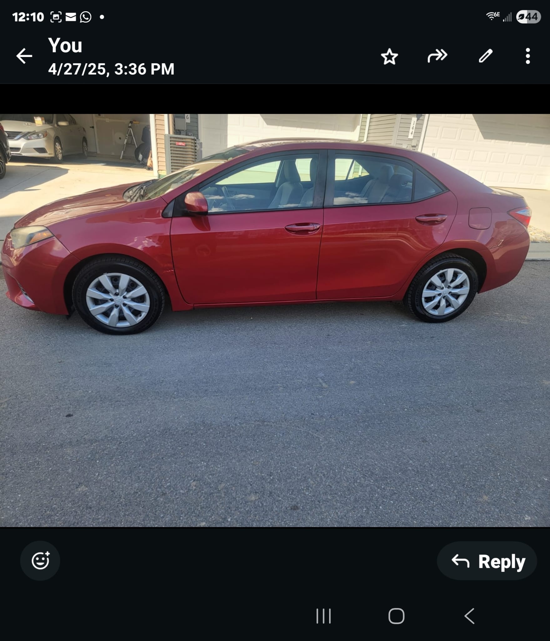 corolla red